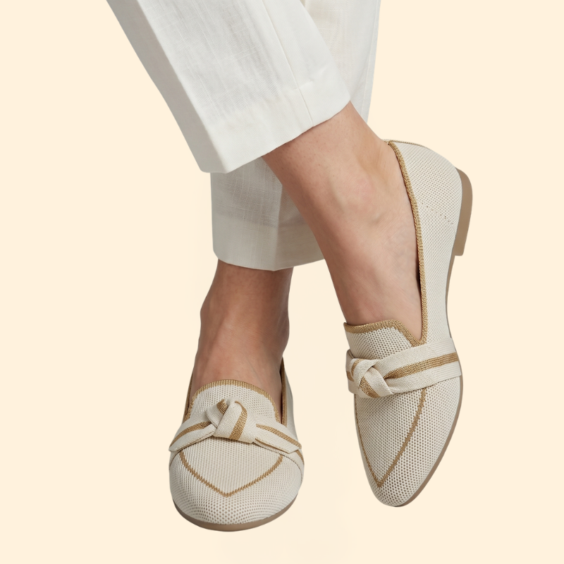 Women's Orthopedic Loafers with Knot