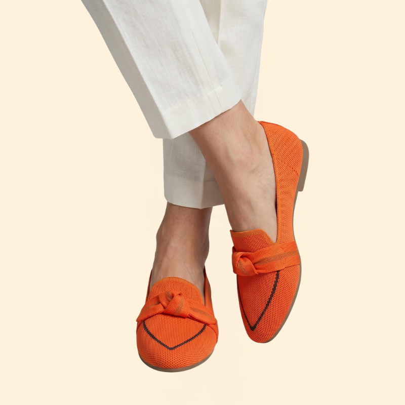 Women's Orthopedic Loafers with Knot