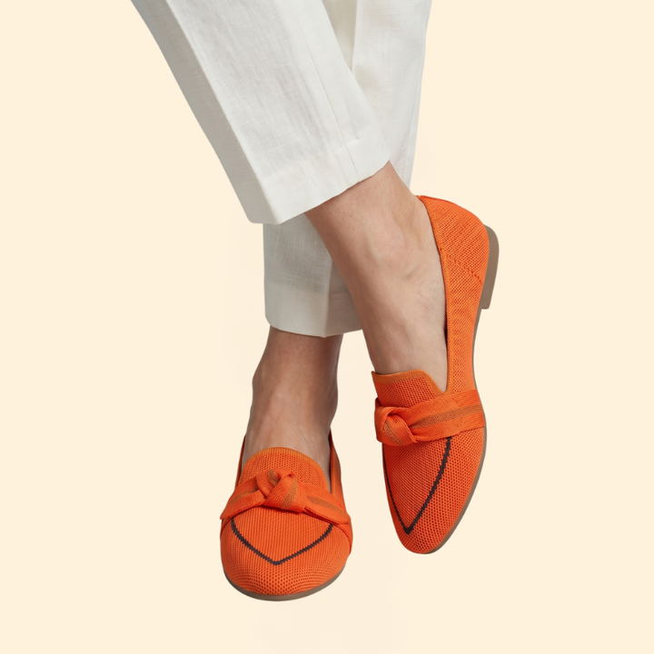 Women's Orthopedic Loafers with Knot