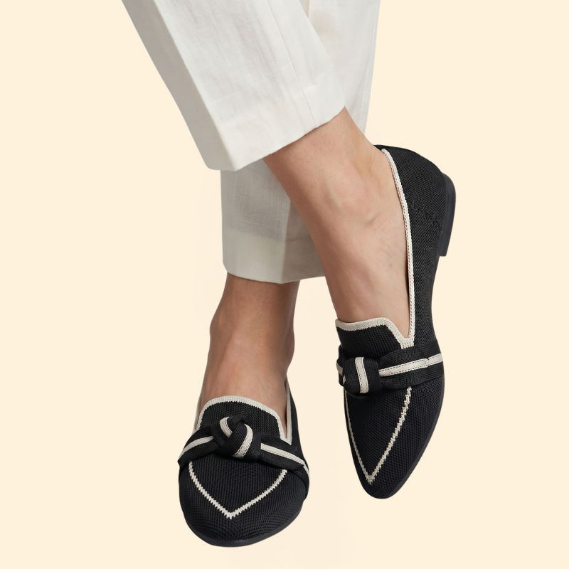 Women's Orthopedic Loafers with Knot