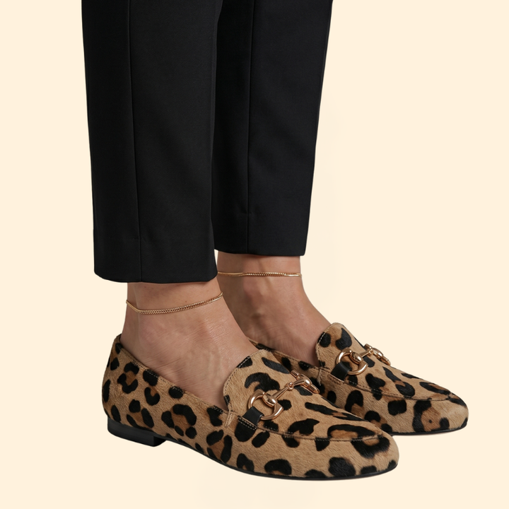 Women's Orthopedic Loafers with Metal-Bit