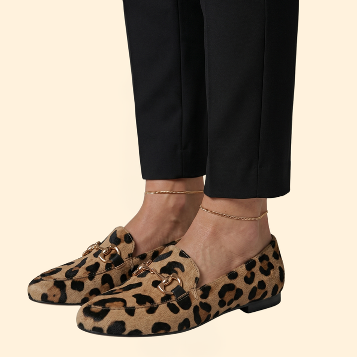 Women's Orthopedic Loafers with Metal-Bit