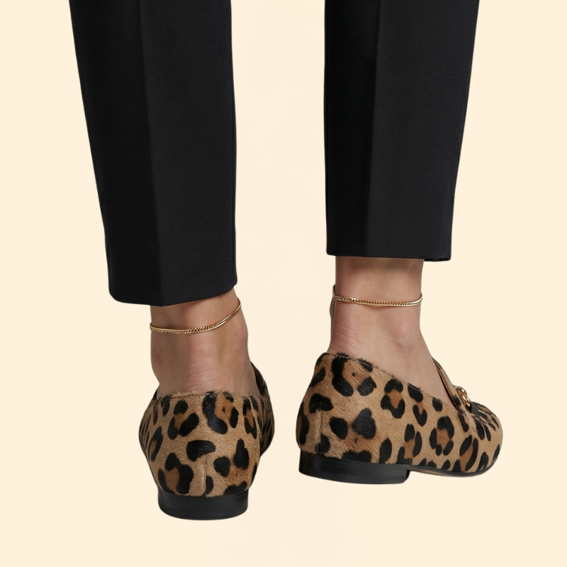 Women's Orthopedic Loafers with Metal-Bit