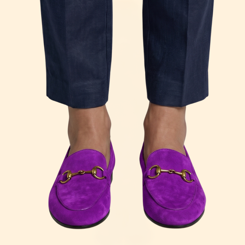 Women's Orthopedic Loafers with Metal Bit