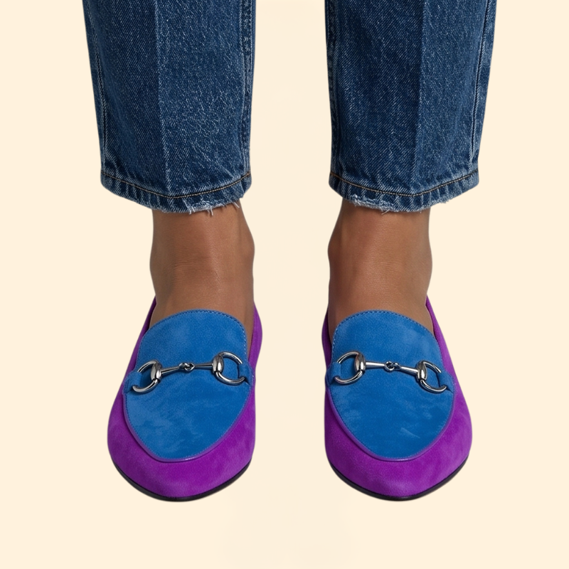 Women's Orthopedic Loafers with Metal Bit