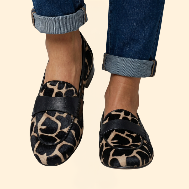 Women's Orthopedic Loafers with Print
