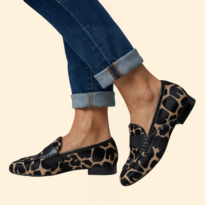 Women's Orthopedic Loafers with Print