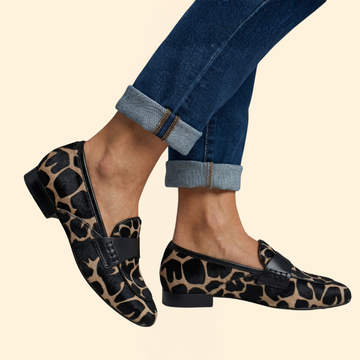 Women's Orthopedic Loafers with Print
