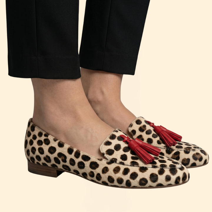 Women’s Orthopedic Loafers with Tassel Detail
