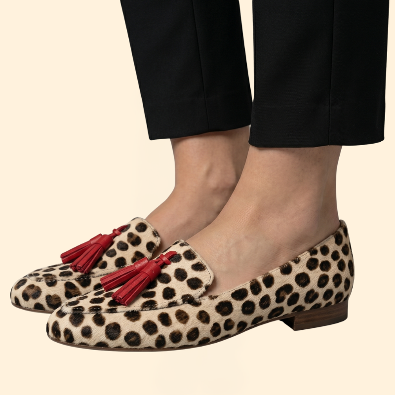 Women’s Orthopedic Loafers with Tassel Detail