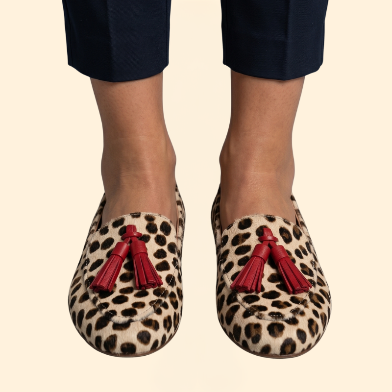 Women’s Orthopedic Loafers with Tassel Detail