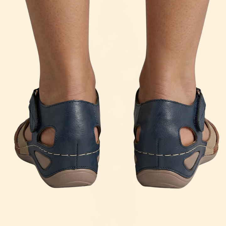 Women's Orthopedic Sandals with Crisscross Straps