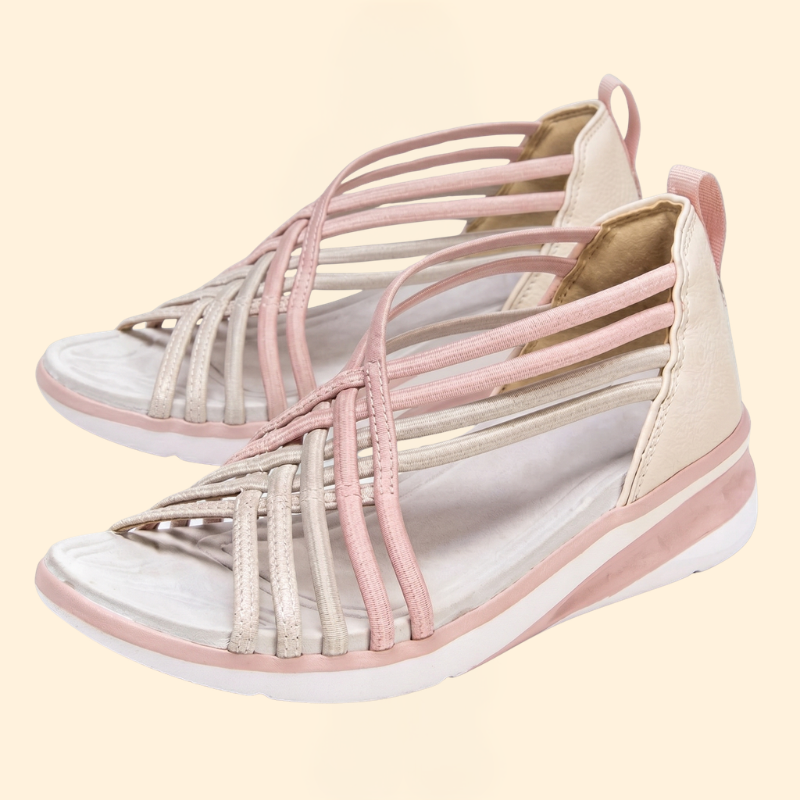 Women's Orthopedic Sandals with Elastic Straps