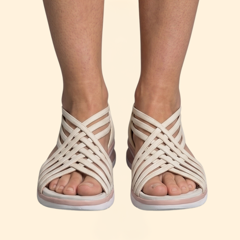 Women's Orthopedic Sandals with Elastic Straps