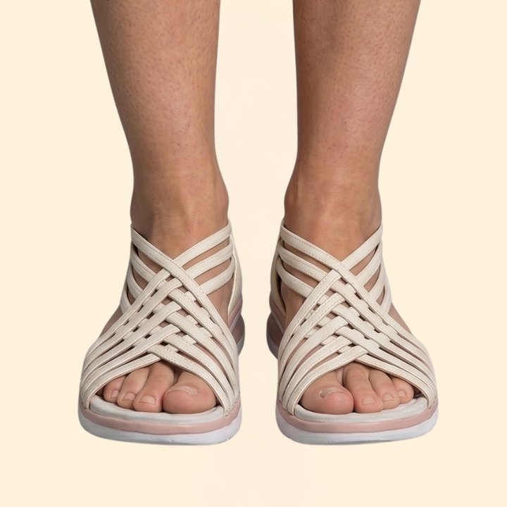 Women's Orthopedic Sandals with Elastic Straps