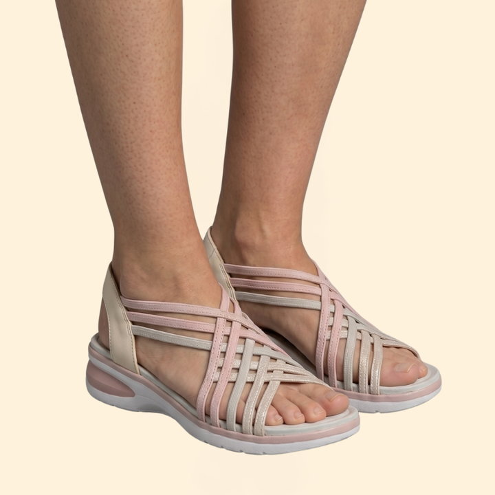 Women's Orthopedic Sandals with Elastic Straps