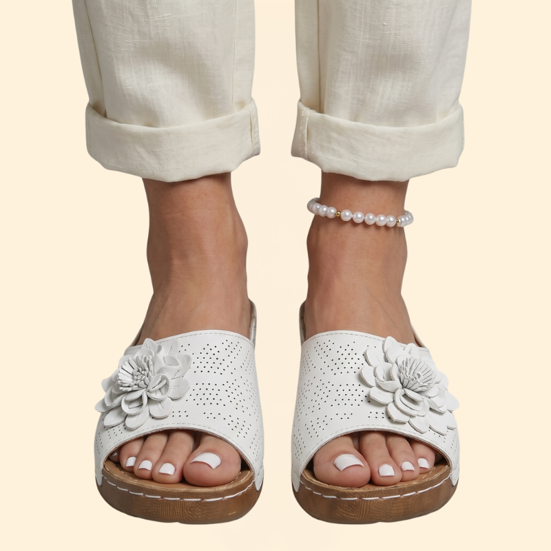 Women's Orthopedic Sandals with Floral