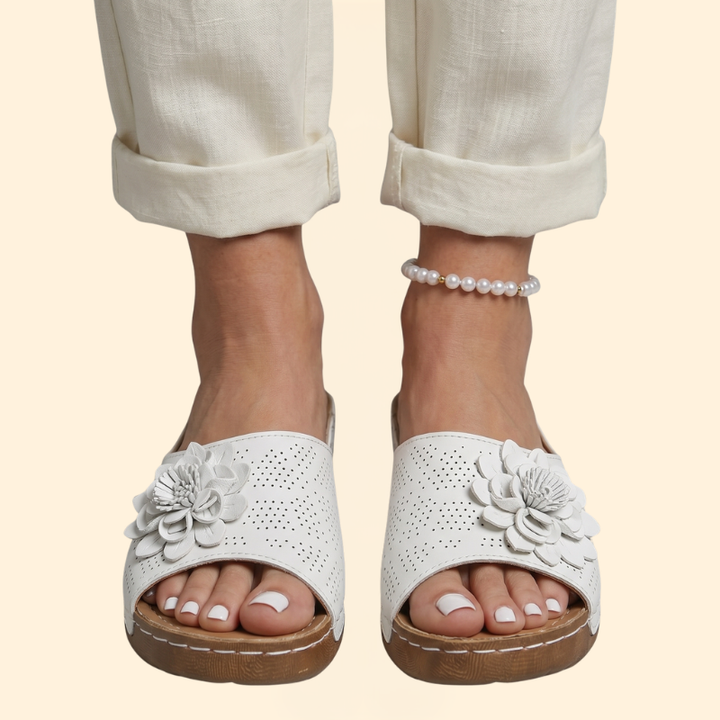 Women's Orthopedic Sandals with Floral