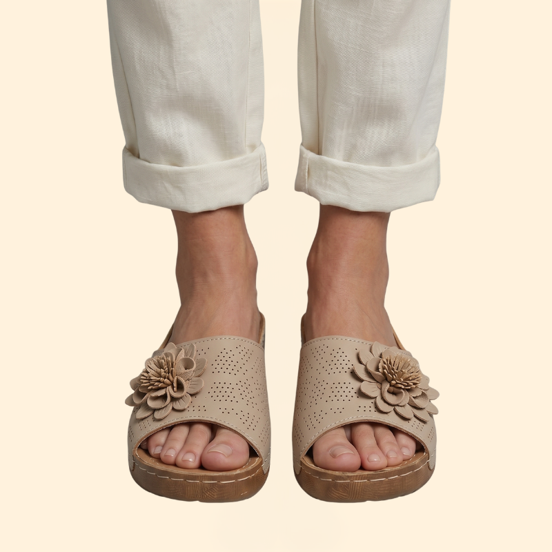 Women's Orthopedic Sandals with Floral