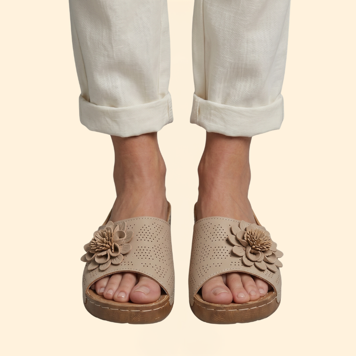 Women's Orthopedic Sandals with Floral