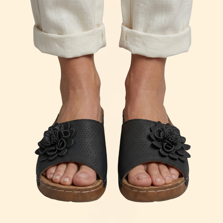 Women's Orthopedic Sandals with Floral