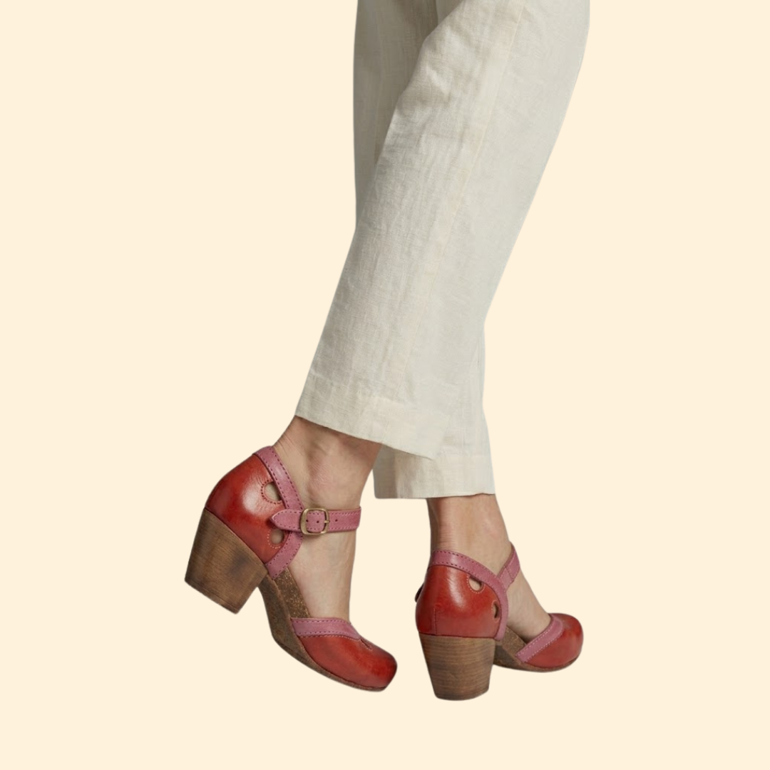 Women's Orthopedic Sandals with Heel