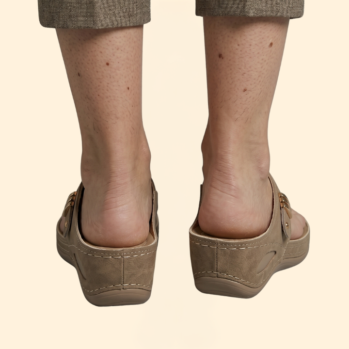 Women's Orthopedic Sandals with Laser Cut Straps
