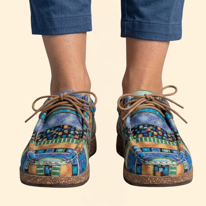 Women's Orthopedic Shoes with Bohemian Pattern