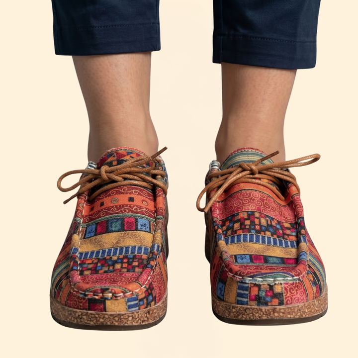 Women's Orthopedic Shoes with Bohemian Pattern
