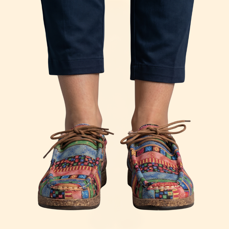 Women's Orthopedic Shoes with Bohemian Pattern