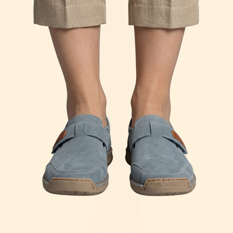 Women's Orthopedic Shoes with Topstitching