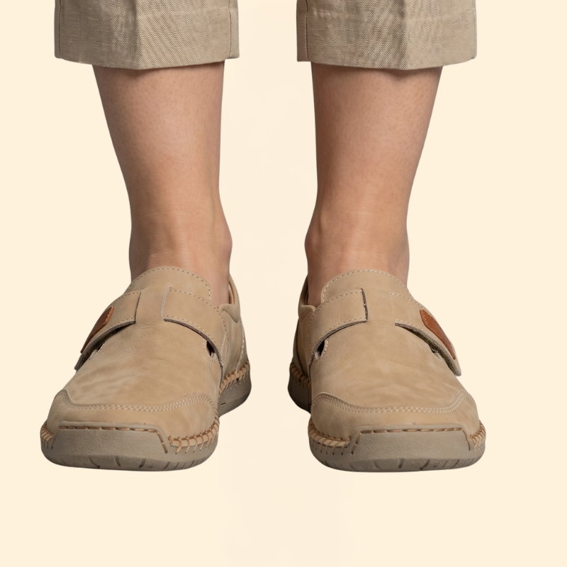 Women's Orthopedic Shoes with Topstitching