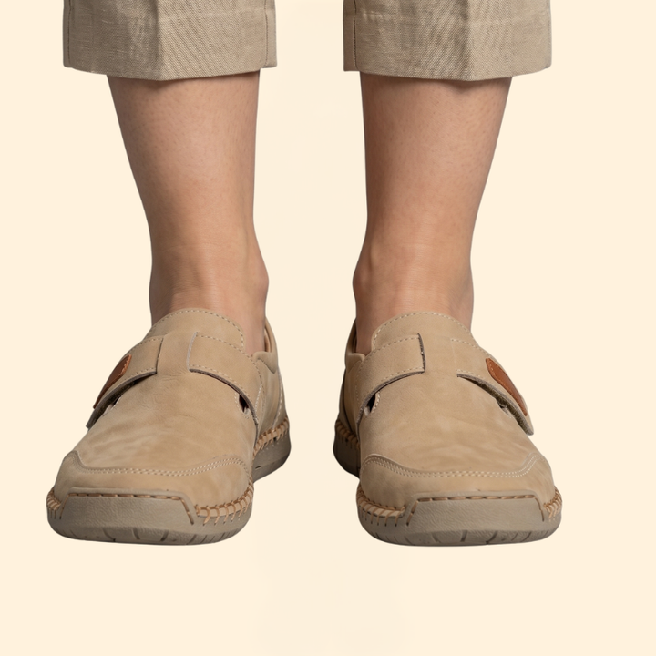 Women's Orthopedic Shoes with Topstitching
