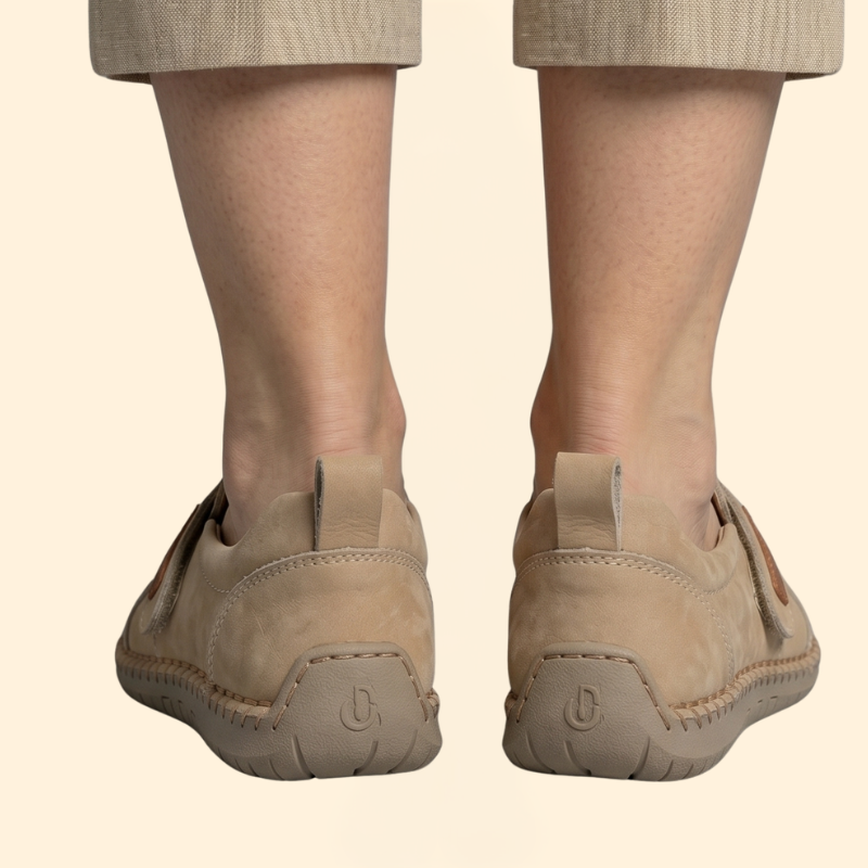 Women's Orthopedic Shoes with Topstitching