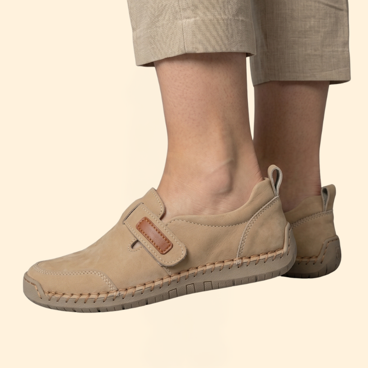 Women's Orthopedic Shoes with Topstitching