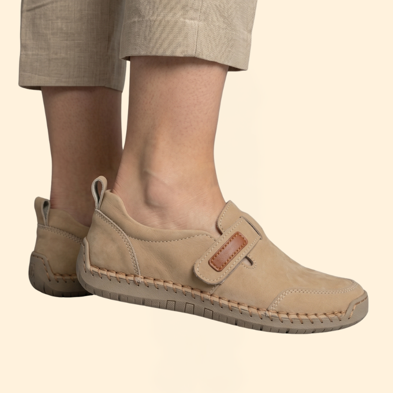 Women's Orthopedic Shoes with Topstitching