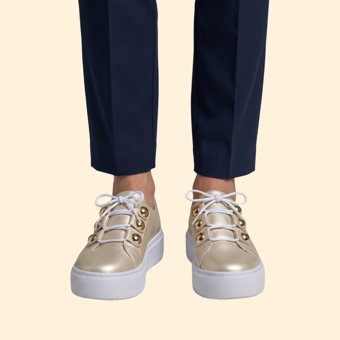 Women's Orthopedic Sneakers with Buttons