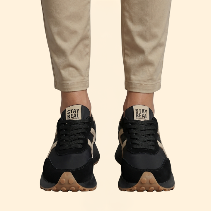 Women's Orthopedic Sneakers with Retro Design