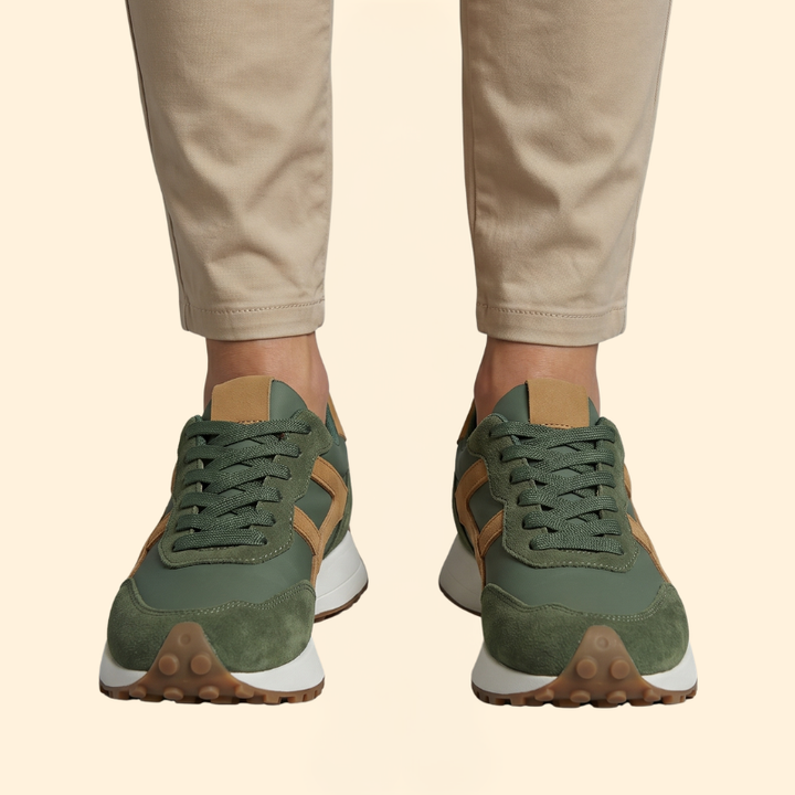 Women's Orthopedic Sneakers with Retro Design