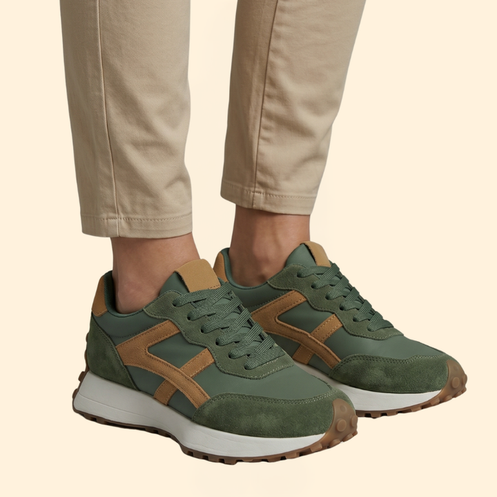 Women's Orthopedic Sneakers with Retro Design