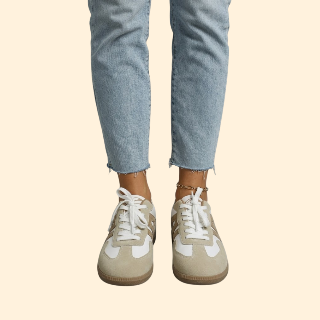 Women's Orthopedic Sneakers with Suede