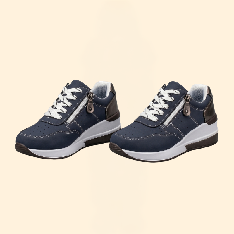 Women's Orthopedic Sneakers with Zipper