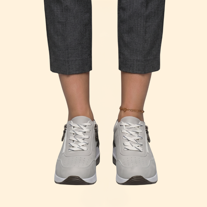 Women's Orthopedic Sneakers with Zipper