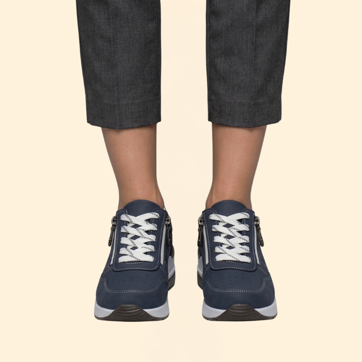 Women's Orthopedic Sneakers with Zipper
