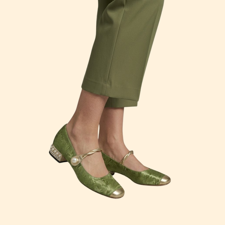 Women’s Orthopedic with Metallic Toe Cap