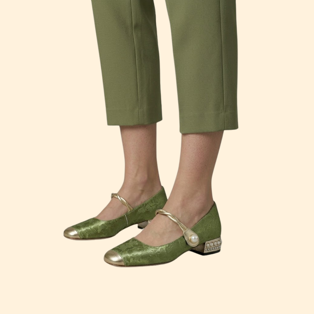 Women’s Orthopedic with Metallic Toe Cap