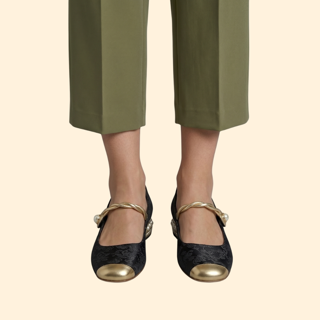 Women’s Orthopedic with Metallic Toe Cap