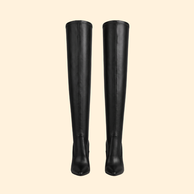 Women’s Over-The-Knee Boots with Zipper
