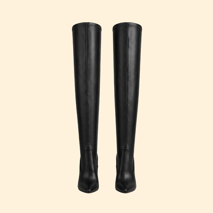 Women’s Over-The-Knee Boots with Zipper