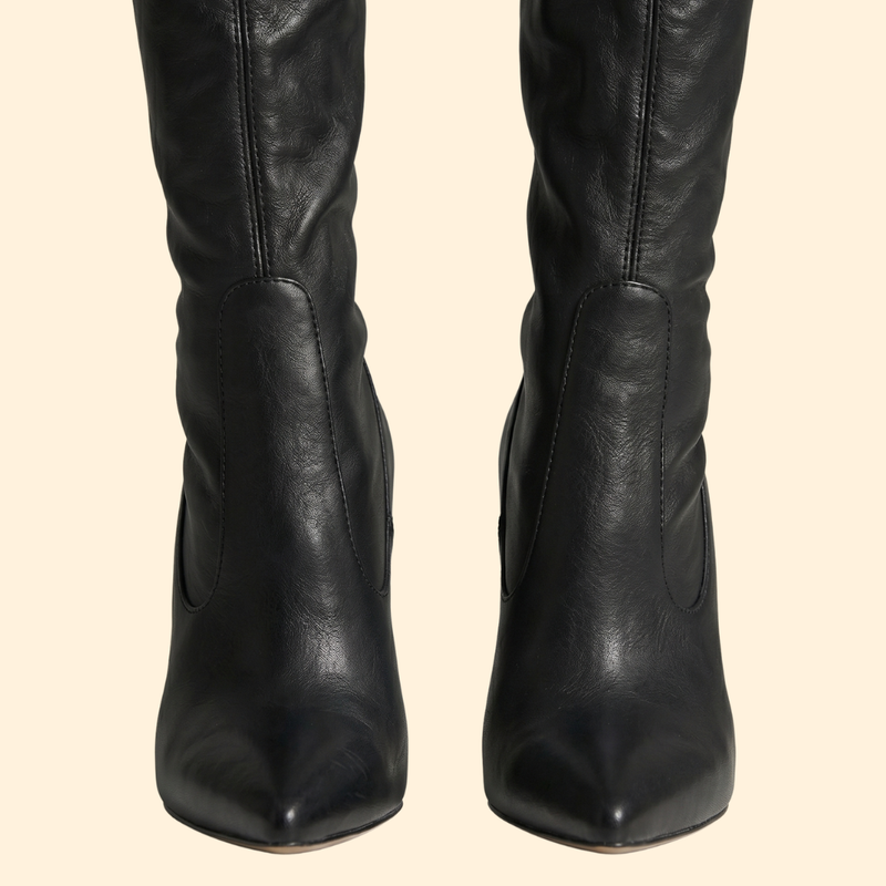 Women’s Over-The-Knee Boots with Zipper